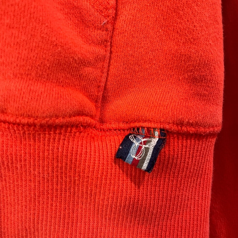 Aritzia TNA Y2K Orange Full-Zip Hoodie Size S - Picture 3 of 9